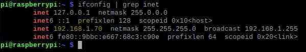 obtener ip raspberry pi