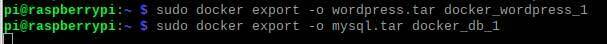 exportar contenedor docker