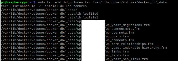 generar tar volumenes docker