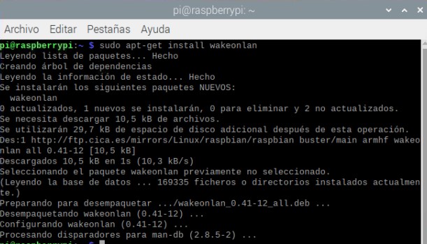 instalar wakeonlan en linux