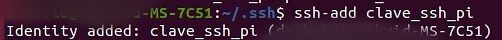 anadir clave ssh login