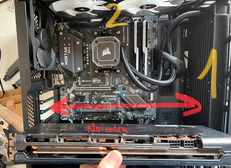 pc no entra tarjeta grafica