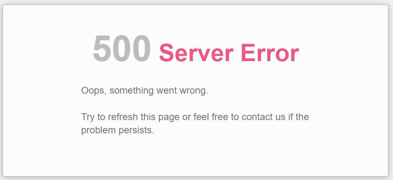 error 500 prestashop